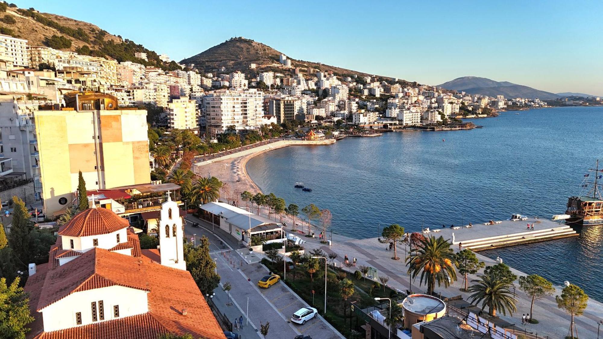 Saint Tropez Apartment Sarande Ngoại thất bức ảnh