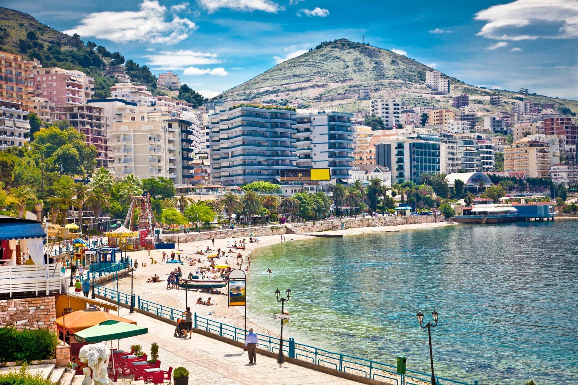 Saint Tropez Apartment Sarande Ngoại thất bức ảnh