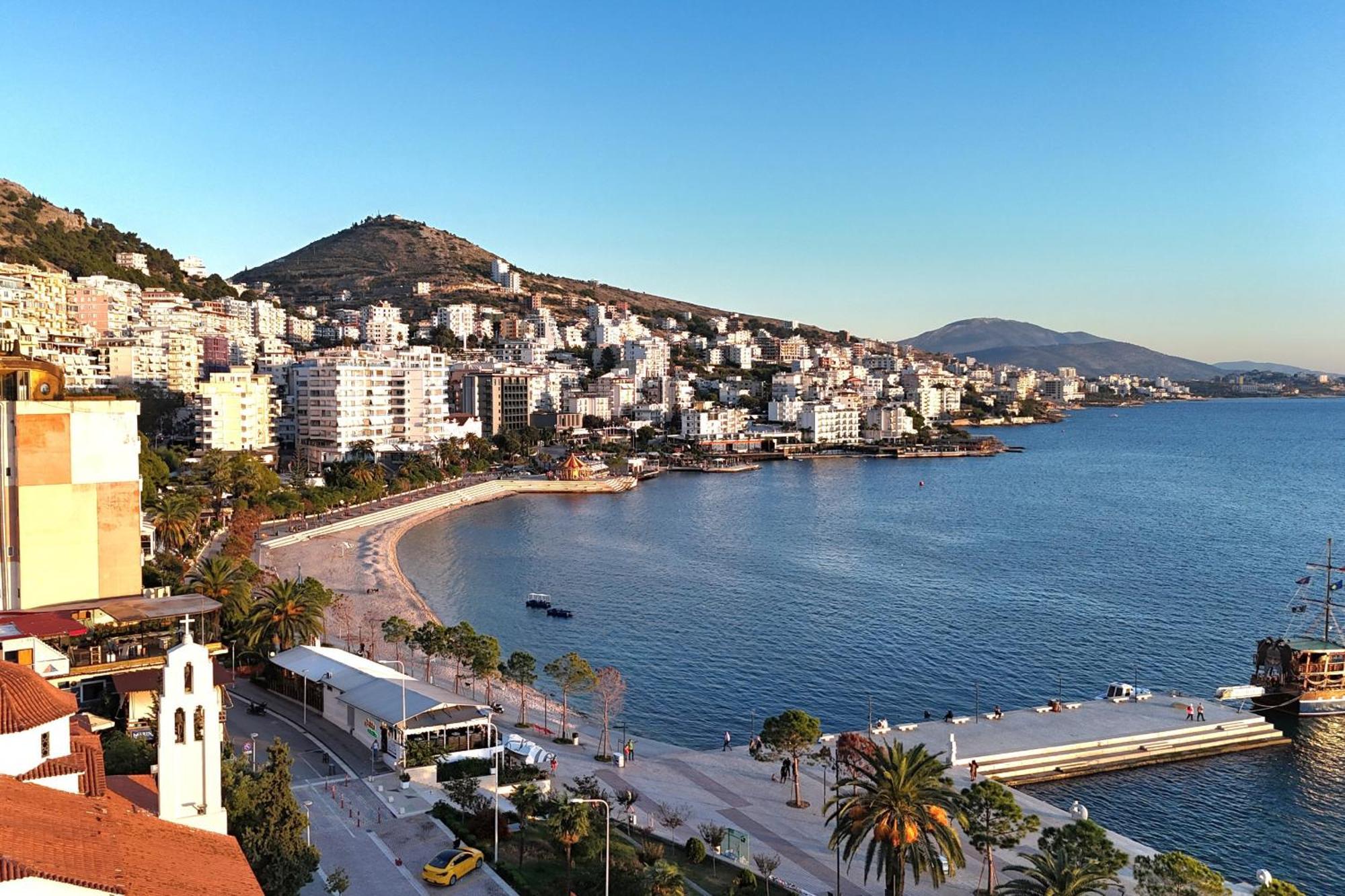 Saint Tropez Apartment Sarande Ngoại thất bức ảnh